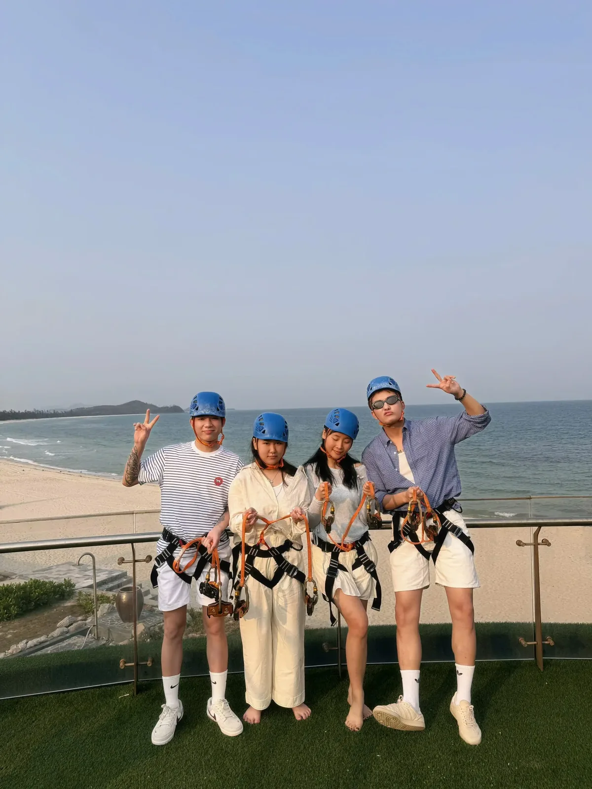 Zipline ven biển Angsana Quan Lạn