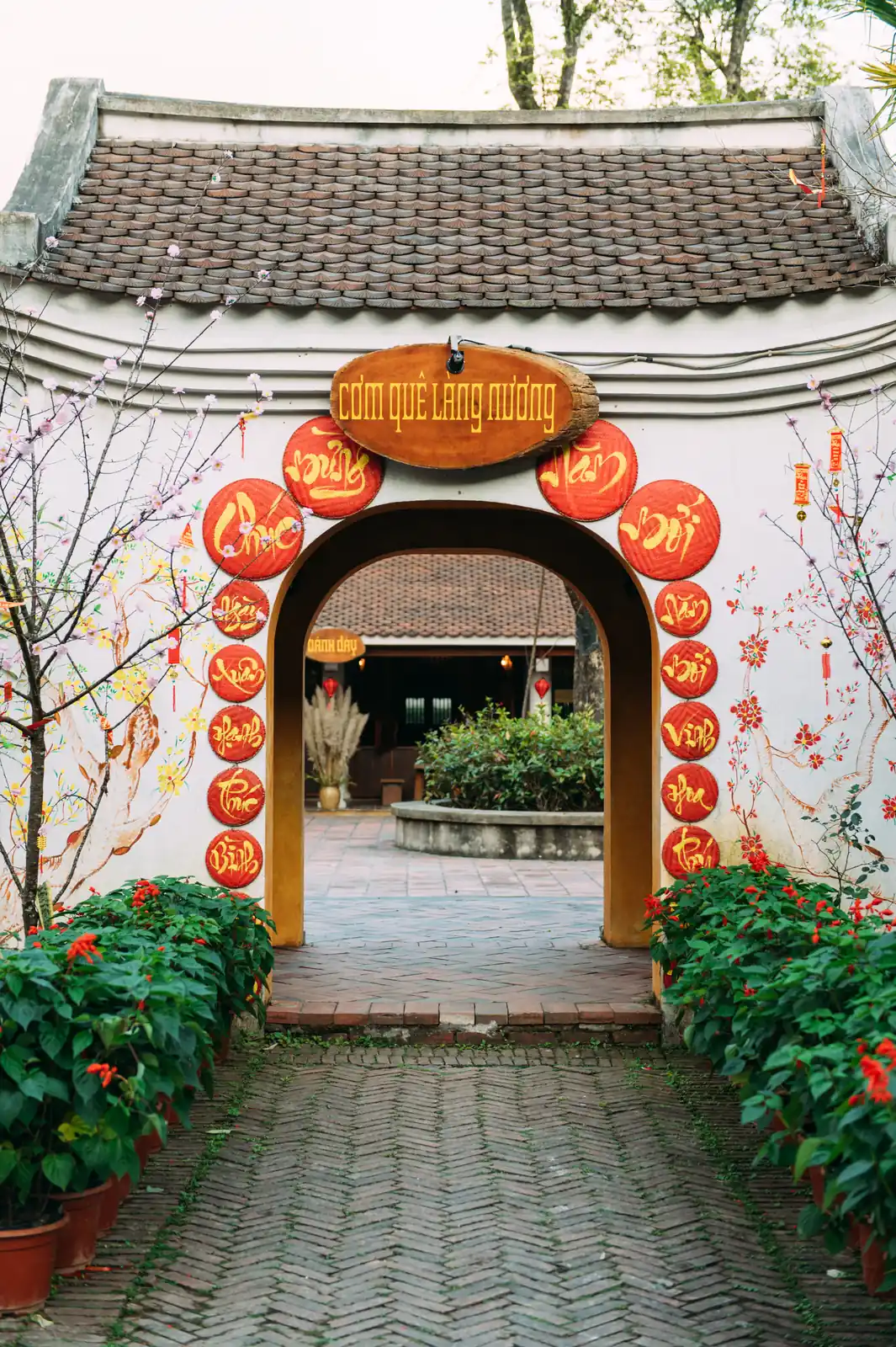Nhà hàng Cơm Quê tại Làng Nương Yên Tử
